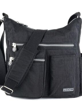 Crossbody Bag with Anti Theft RFID Pocket - Women Lightweight Water-Resistant